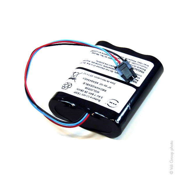 Pack(s) Batterie Li-Ion 3x 18650 26J  1S3P ST1 3.6V 7.8Ah Molex