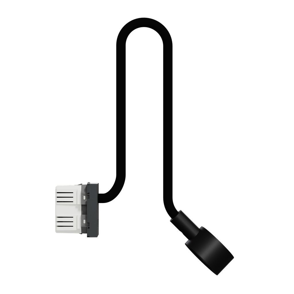 Unica - liseuse - avec chargeur USB A - 2,1A - 2 mod - Anthracite
