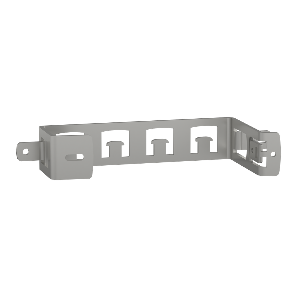 PrismaSeT G - Platine bloc de jonction collecteur en gaine (2 supports)