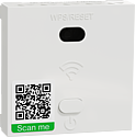Unica - wifi répéteur - 300Mb/s 2.4 GHz - 2 mod - méca seul bornier vis - blanc