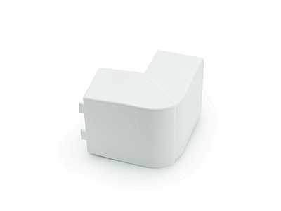 Angle extérieur AX AE11040 blc/100x110x100/PC-ABS