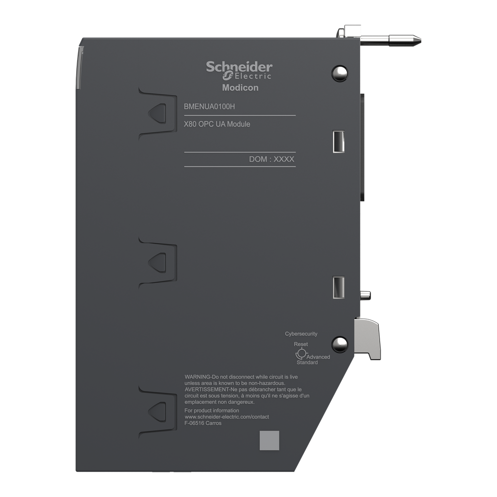 Modicon X80 - module de communication OPC UA - durci