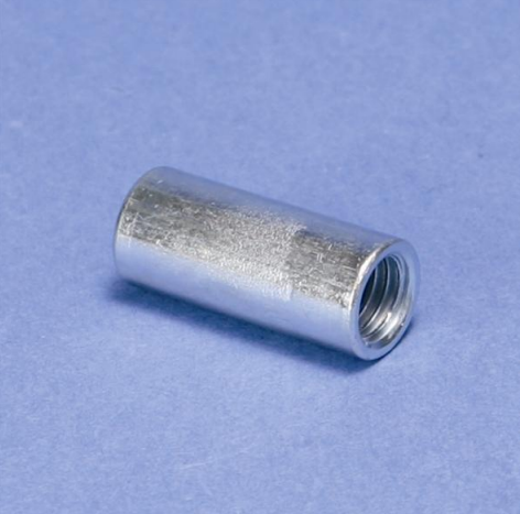 Connecteur de tige ronde EM, Acier, EG, M6 Tige