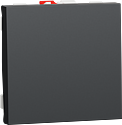 Unica - va-et-vient - 10A - connexion rapide - 2 mod - Anthracite - méca seul