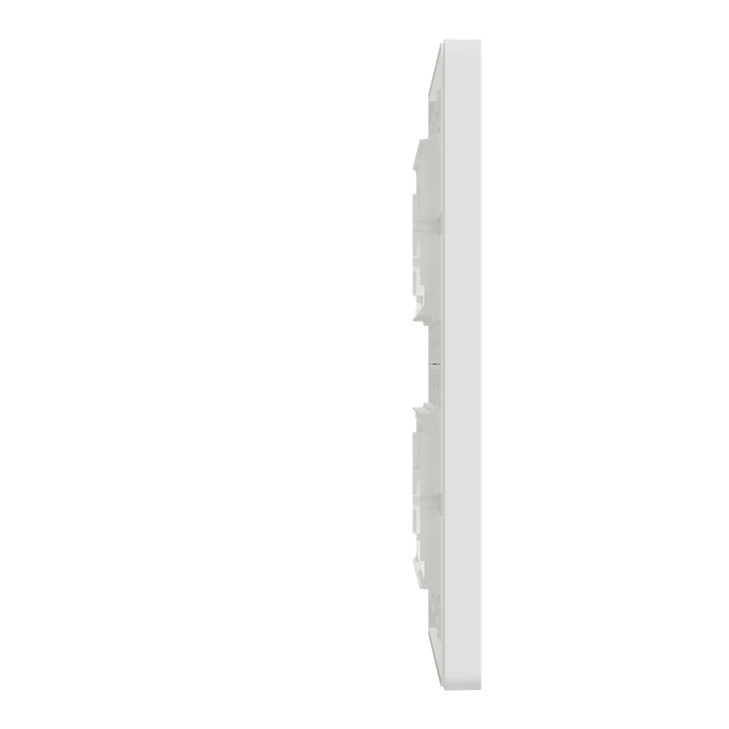 Unica - boîte de concentration saillie complète - 2 rang de 8 mod - blanc antib