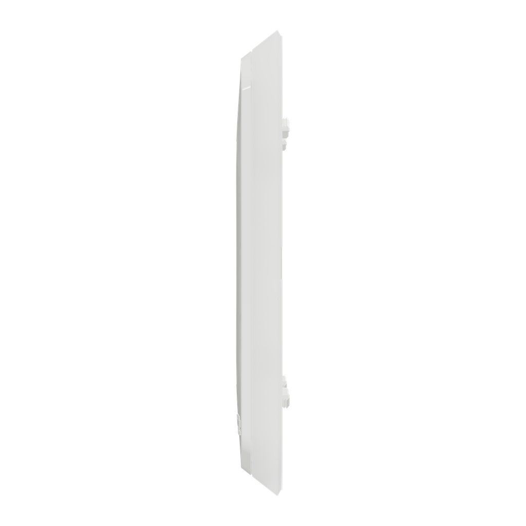 Unica Pro - plaque de finition - Blanc - 2 postes