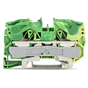 TOPJOB®S : Borne de protection 2C / 16 (25) mm² / Vert-Jaune