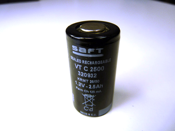 Accumulateur(s) Accu NiCd VNT CU 2500 CFG 1.2V 2.5Ah