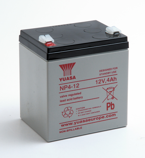 Batterie(s) Batterie plomb AGM YUASA NP4-12 12V 4Ah F4.8