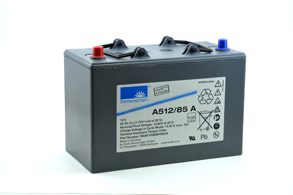 Batterie(s) Batterie plomb etanche gel A512/85A 12V 85Ah Auto