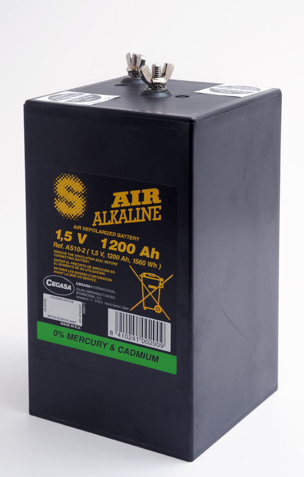 Pile(s) Pile depolarisation air alcaline eZ8 1.5/1200 1.5V 1200Ah