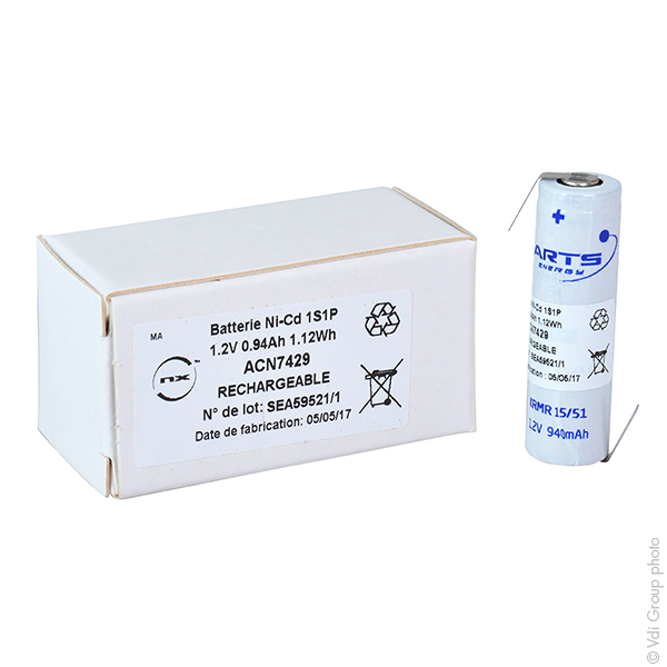 Accumulateur(s) Accus Nicd industriels VSE AA 1.2V 940mAh HBL