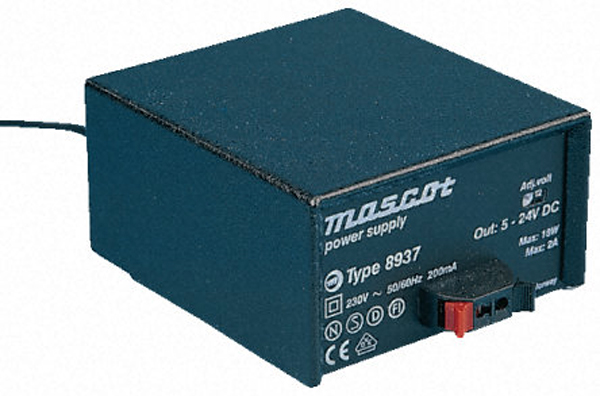 Unité(s) Alimentation linéaire 5 à 24V/ 2A 230V Mascot 8937