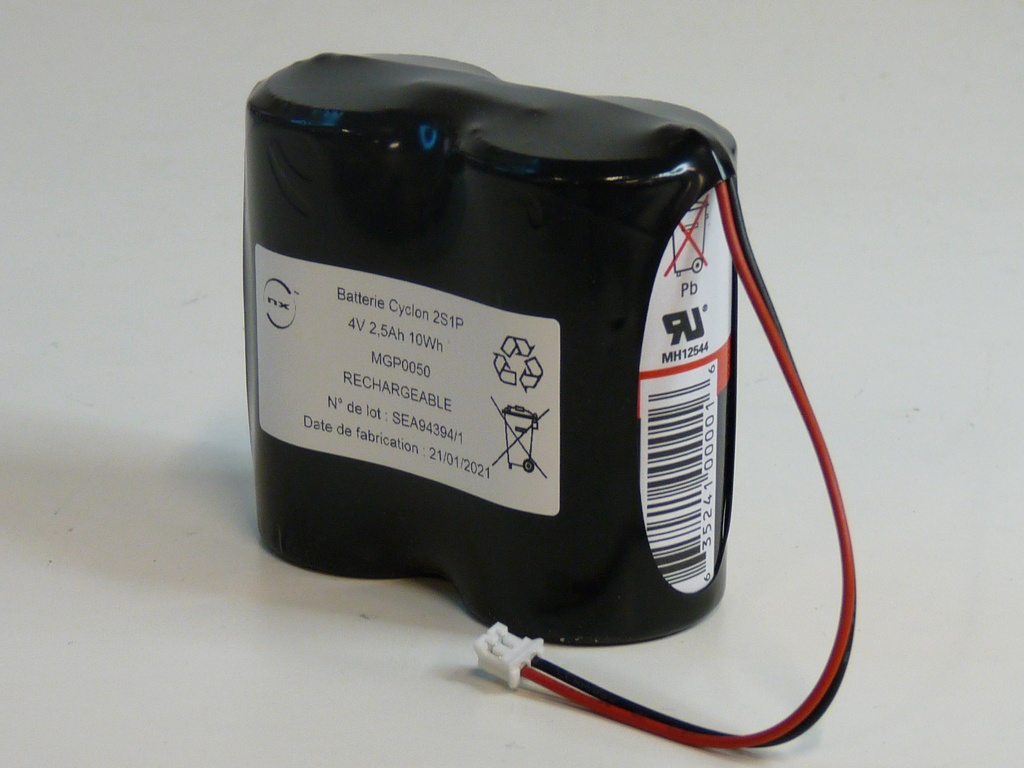 Batterie(s) Batterie cyclon 2x D Cyclon 2S1P ST1 4V 2.5Ah PHR2