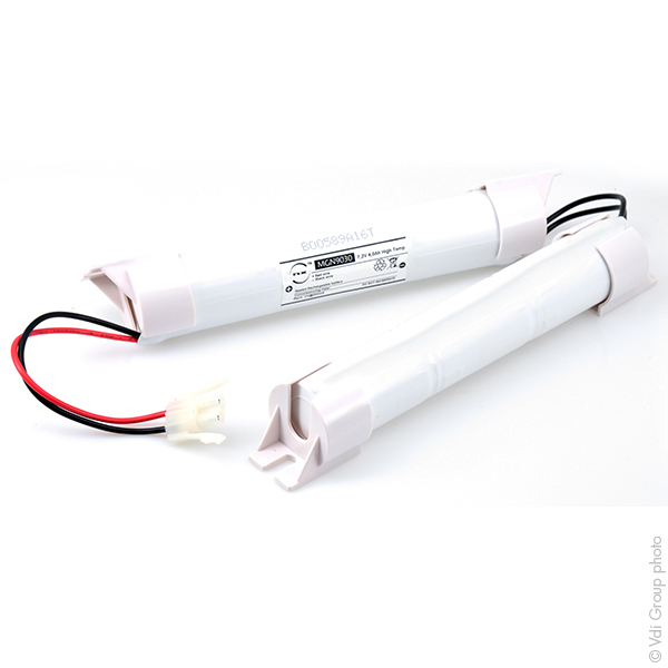 Unité(s) Batterie eclairage secours 3D+3D ST5 Twin Stick Fils + AMP 7.2V 4Ah