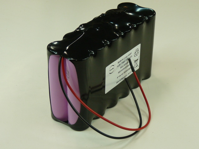 Pack(s) Batterie Li-Ion 12x 18650 4S3P ST2 14.4V 10.5Ah F