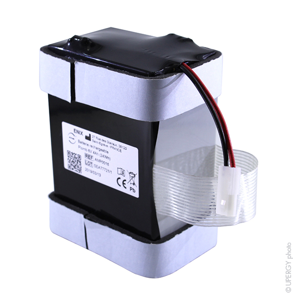 Pack(s) Batterie médicale rechargeable PB 1S 1P 6V 4Ah MOLEX