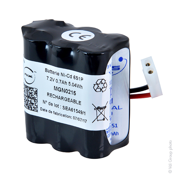 Pack(s) Batterie médicale rechargeable SECA 927 6S1P 7.2V 700mAh FC