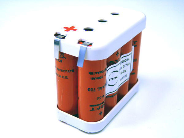 Pack(s) Batterie Nicd 7x AA VRE 7S1P ST2 8.4V 700mAh T2