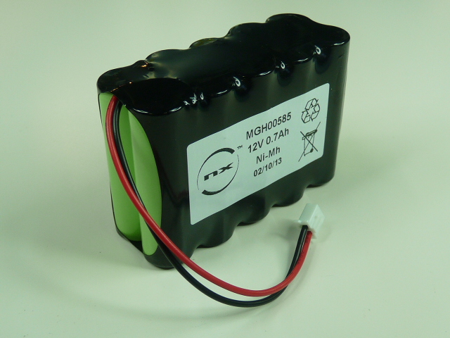 Pack(s) Batterie Nimh 10x AA 10S1P ST2 12V 2000mAh XHP