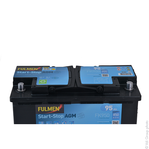 Batterie(s) Batterie voiture FULMEN Start-Stop AGM FK950 12V 95Ah 850A