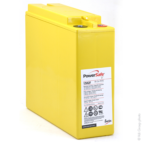 Batterie(s) Batterie telecom PowerSafe V FT 12V62F 12V 62Ah M8-F