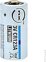 Blister(s) x 1 Pile lithium blister CR123 3V 1.6Ah