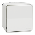 Mureva Styl - Va et vient - complet saillie - IP55 - IK08 connexion auto - blanc