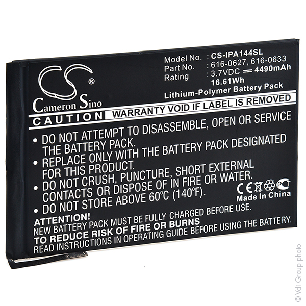 Batterie(s) Batterie tablette 3.7V 4400mAh