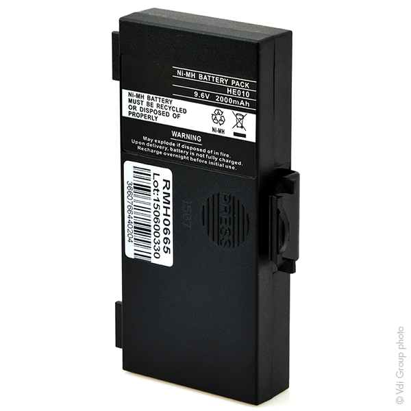 Batterie(s) Batterie télécommande de grue 9.6V 2000mAh