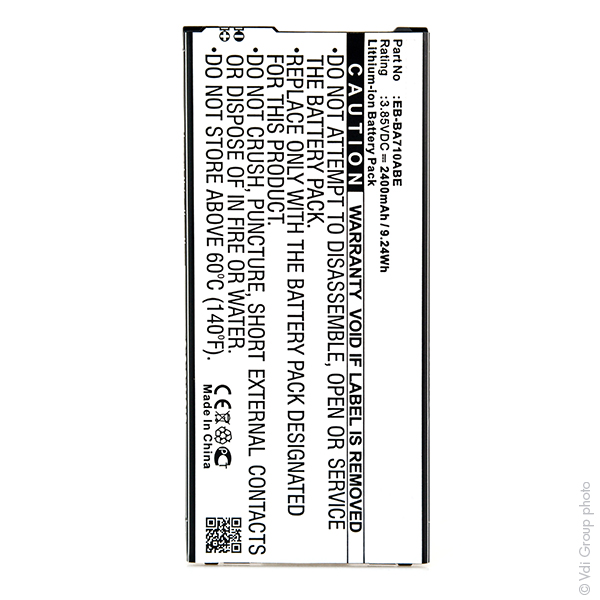 Blister(s) x 1 Batterie téléphone portable pour Samsung 3.85V 2400mAh
