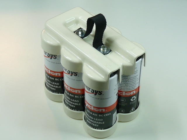Batterie(s) Batterie cyclon Enersys 0820-0004 (BC cell) 12V 25Ah