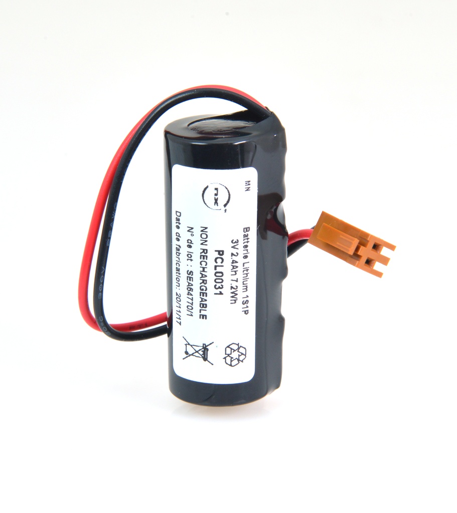 Unité(s) Batterie lithium CR17450 2/3A 3V 2.4Ah JAE