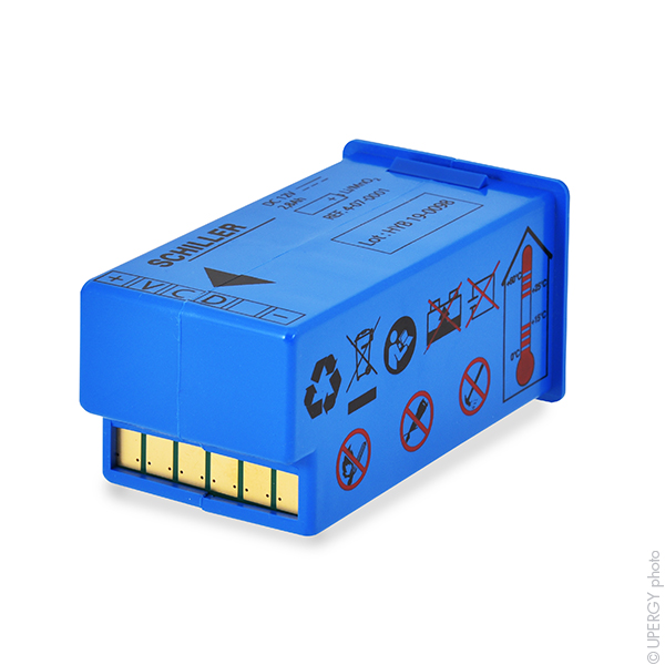 Batterie(s) Batterie médicale rechargeable Schiller Fred Easy 12V 2.8Ah