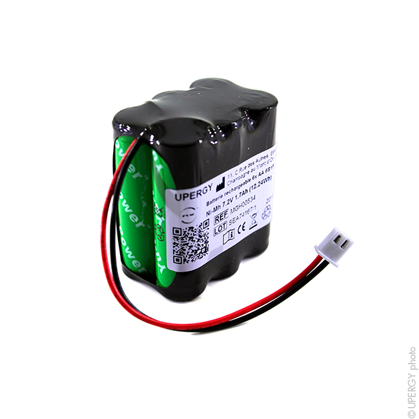 Pack(s) Batterie médicale rechargeable 6x AA 6S1P ST2 7.2V 1.7Ah JST