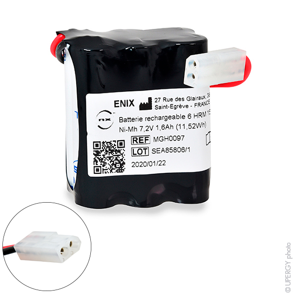Pack(s) Batterie médicale rechargeable  SECA 757 6S1P 7.2V 1600mAh MOLEX