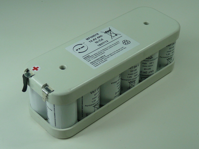 Pack(s) Batterie Nicd 12 VNT D HU Arts Energy 14.4V 4Ah FAST