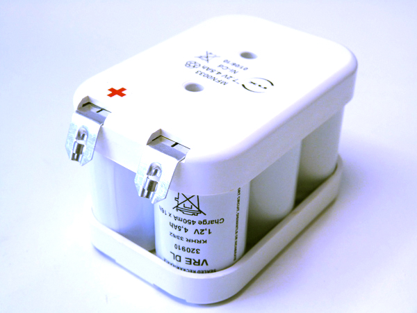 Batterie(s) Batterie médicale rechargeable 6 VRE D4500 7.2V 4.5Ah