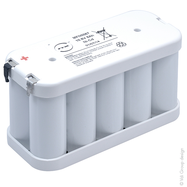 Pack(s) Batterie Nicd 9VRE FL 8000 10.8V 8Ah FAST