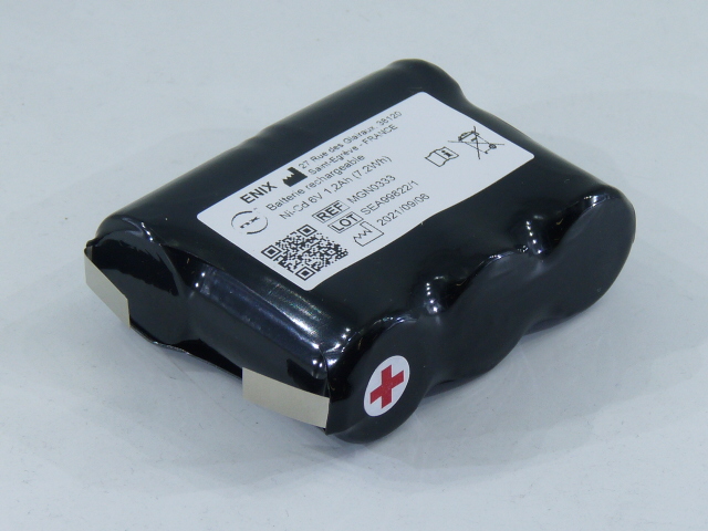 Pack(s) Batterie médicale rechargeable HEINE OPHTALMOSCOPE 6V 1200mAh T2