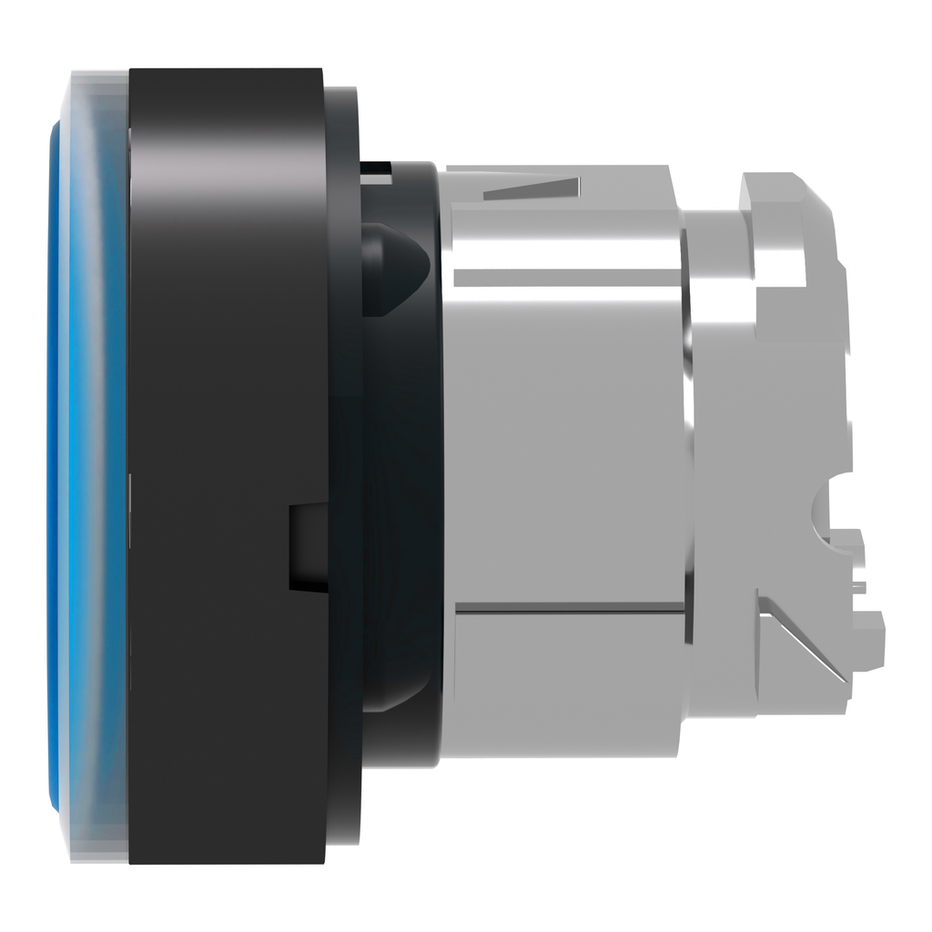 Harmony XB4 - tête bouton poussoir lumineux DEL - Ø22 - bleu
