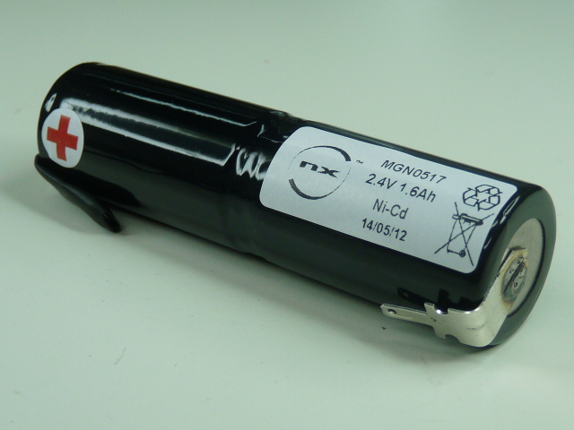 Pack(s) Batterie Nicd 2x SC VNT 2S1P ST4 2.4V 1500mAh Fast