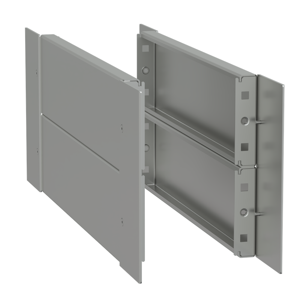 PanelSeT SFN Accessoires - jeu 2 panneaux latéraux - inox 304L - 600x200mm