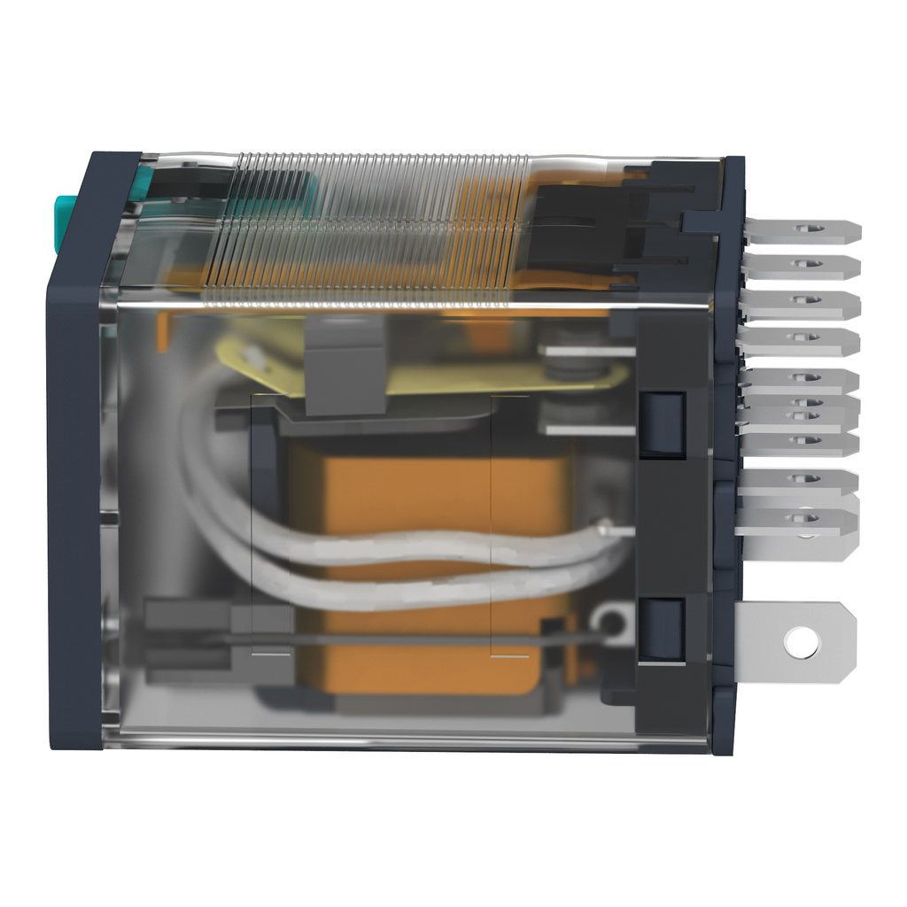 Harmony Relay RP - relais puissance - embroch - test - DEL - 4OF - 15A - 24VDC