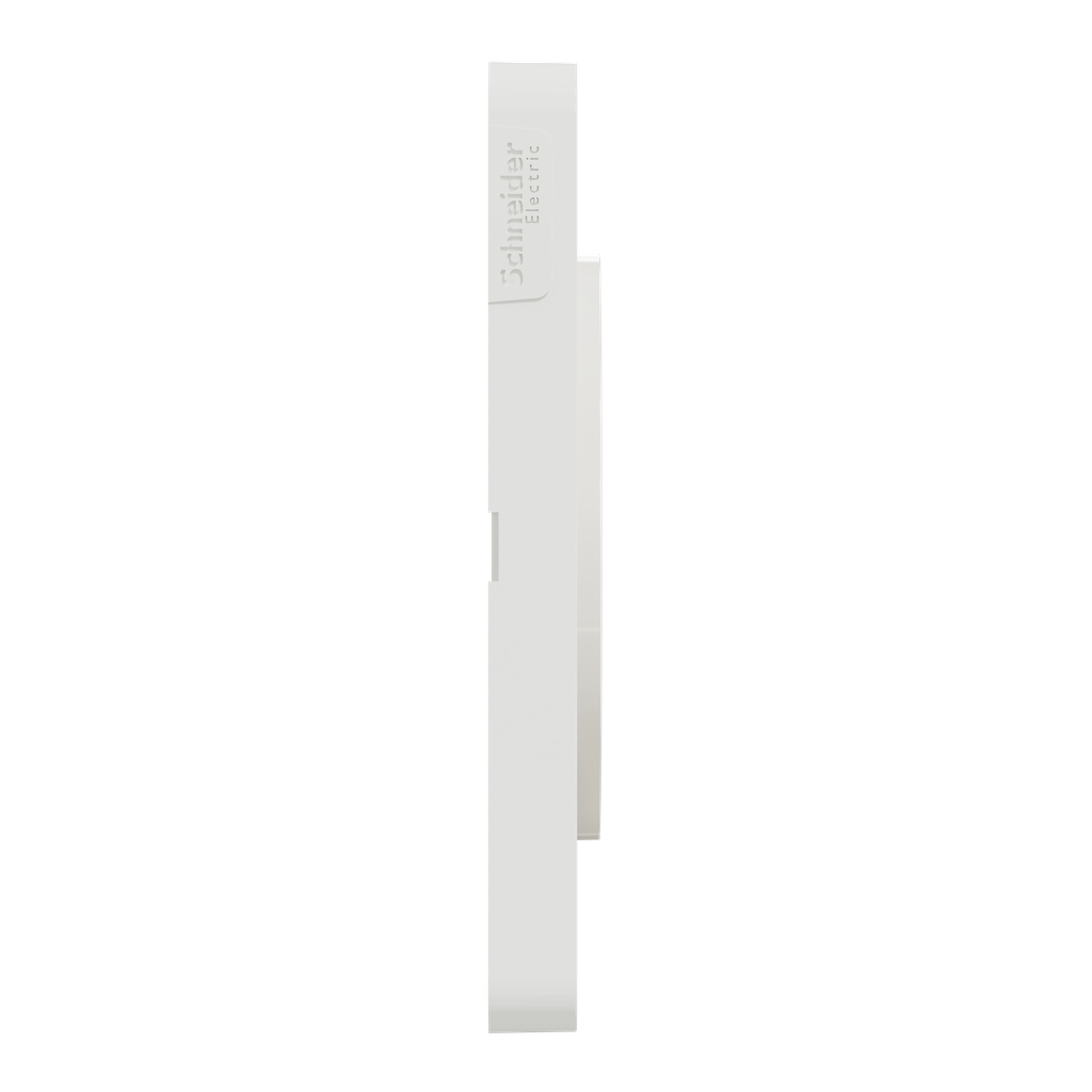 Odace 2011 Touch - plaque 3 postes H/Vt 71mm bois nordique avec liseré blanc