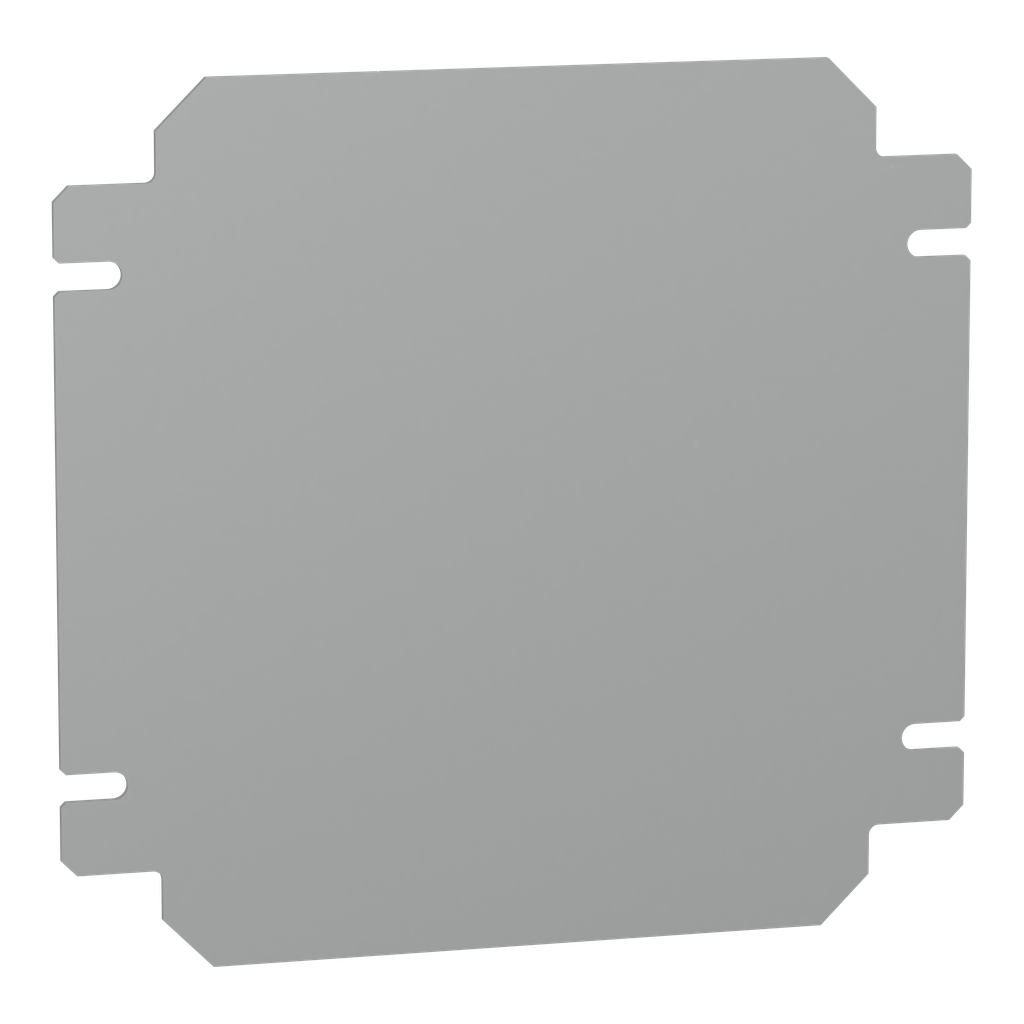 PanelSeT - châssis plein - acier galva. - pour boîte H=200xL=200mm
