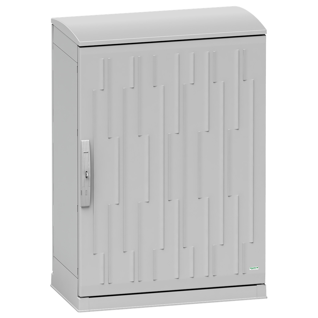 PanelSeT - Armoire PLA Out.HD porte anti-affichage IP55 - H843xL750xP420mm
