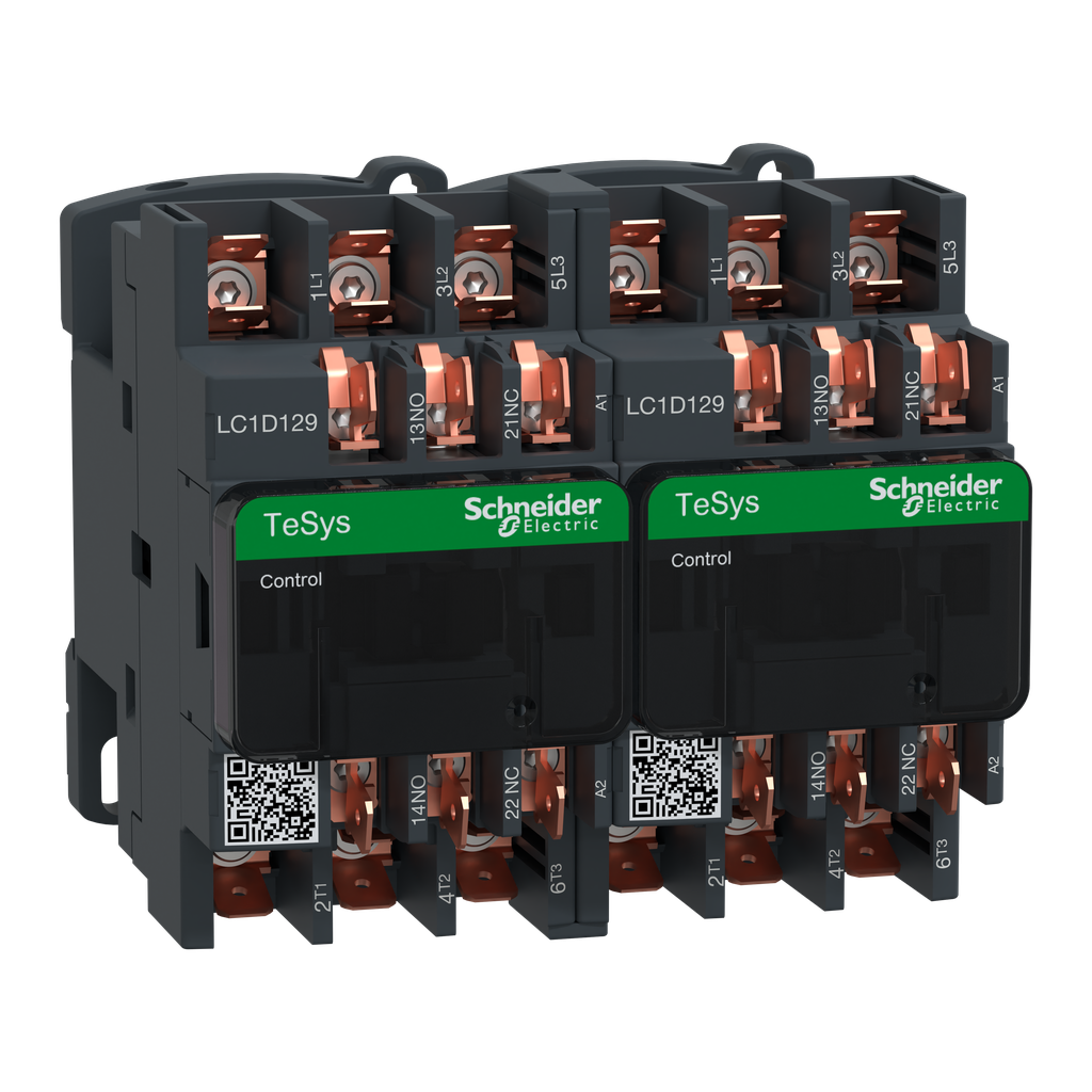 TeSys LC2D - contacteur inverseur - 3P - AC-3 440V - 12A - bobine 24Vca