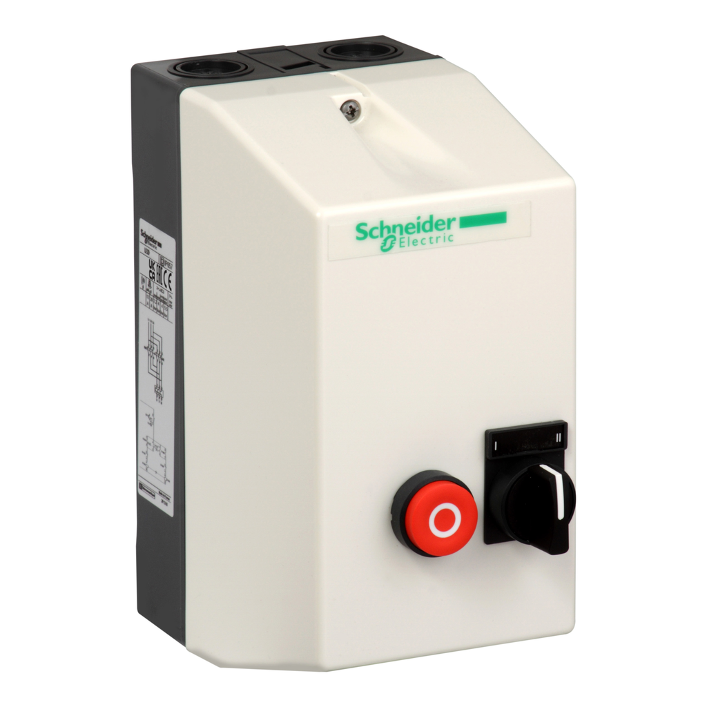 TeSys LE2D - démarreur inverseur en coffret - 12A - bobine 400Vca