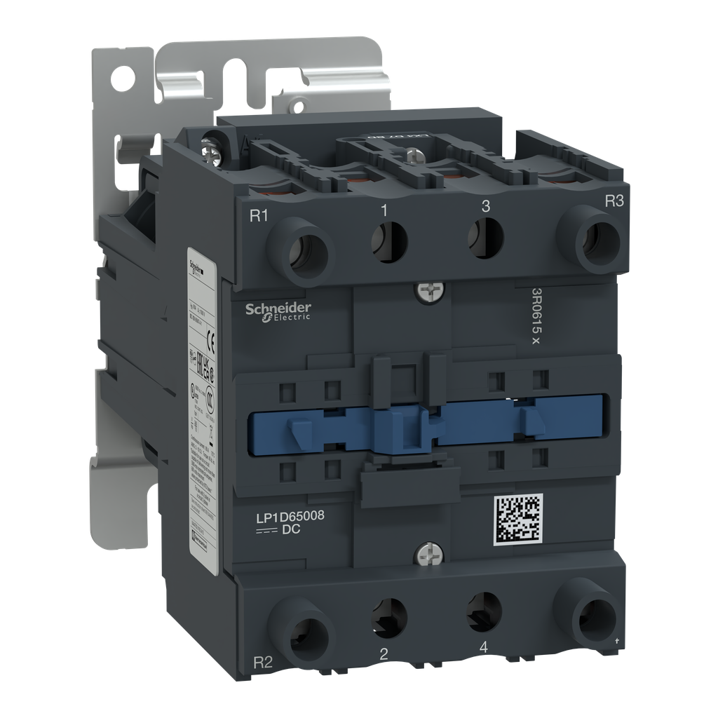 TeSys LP1D - contacteur - 4P (2F+2O) - AC-1 440V - 80A - bobine 110Vcc